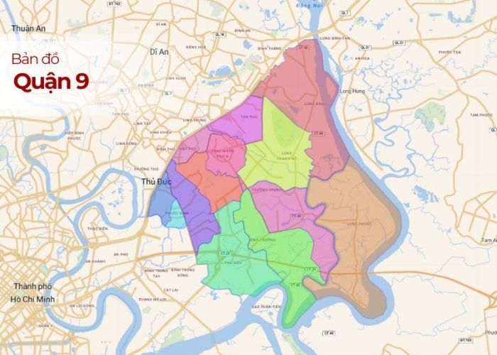 Bản đồ quy hoạch Quận 9