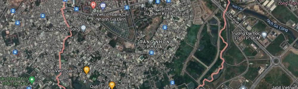 Quy hoạch phường Tăng Nhơn Phú A Quận 9 mới nhất